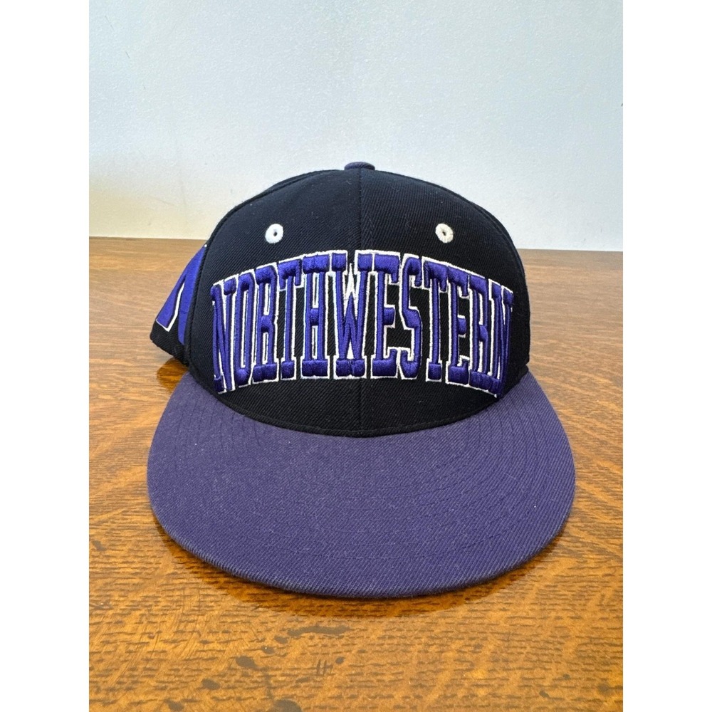 Northwestern Wildcats Hat Cap Snap Back One‎ Size Purple NCAA Football Zephyr